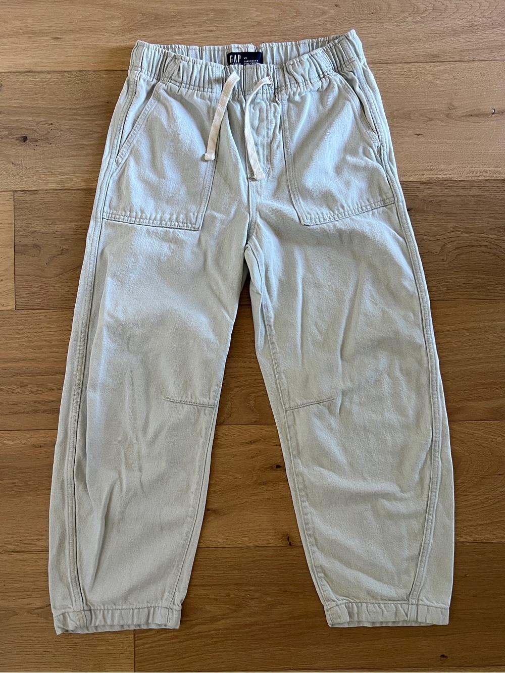 GAP SuperSoft Pull-On Barrel Leg Pants
